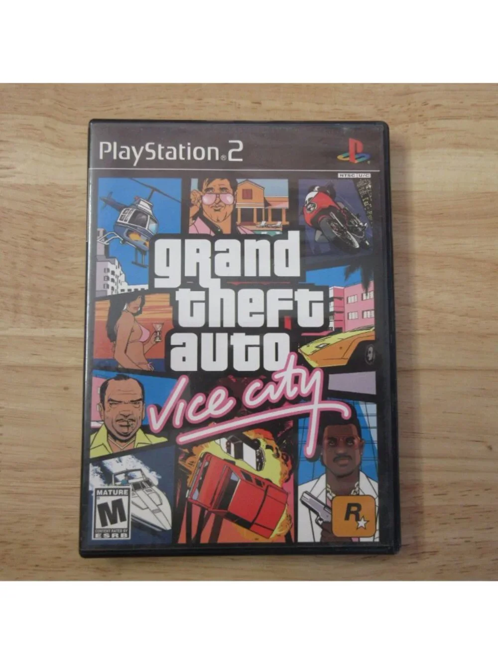 Grand Theft Auto: Vice City Sony PlayStation 2 PS2 2002 with Manual